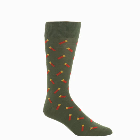 Forest Green w/ Shotgun Shells - Mid Calf