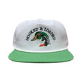 Woodie White/Green Rope Hat