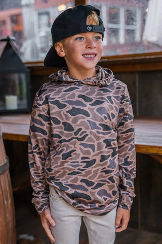 Youth Guage Camo Hoodie